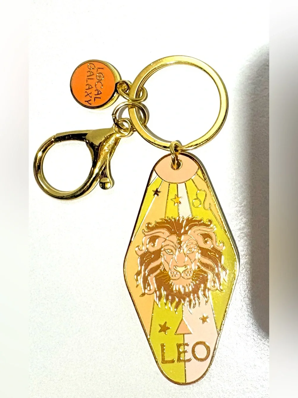 Leo Zodiac Keychain Bag Charm